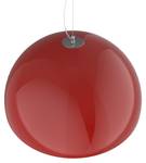 Suspension Cassis Rouge brillant - Abat-jour diamètre : 60 cm