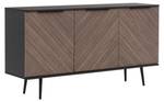 Sideboard Pinelli Grau - Holzwerkstoff - 150 x 80 x 41 cm