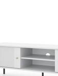 Meuble tv ISEO RTV154 2D Noir - Blanc