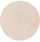 Tapis de laine Bent Blanc crème - 150 x 150 cm