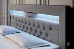 Boxspringbett Sonno Grau - Breite: 160 cm - H3