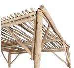 Selbsttragende Pergola TULUM Beige - Holzwerkstoff - 300 x 245 x 302 cm