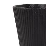 Blumenvase Boho Schwarz - 11 x 21 x 11 cm