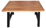 Couchtisch A-GESTELL Braun - Massivholz - Holzart/Dekor - 90 x 40 x 90 cm