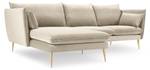 Ecksofa AGATE 4 Sitzplätze Beige