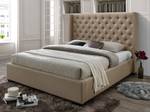 Cadre de lit MASSIMO Beige - 203 x 141 x 215 cm