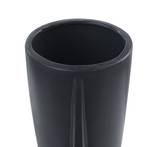 Blumenvase ARTEMIS Schwarz - Porzellan - 9 x 22 x 9 cm