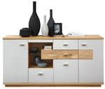 Esszimmer Valente 60-3 (7-teilig) Grau - Holzwerkstoff - Holzart/Dekor - 370 x 202 x 48 cm