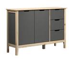 Sideboard Latera Glas Grau - Grau