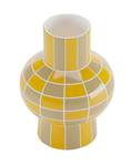 Vase Louvre Jaune - Céramique - Porcelaine fine - 15 x 20 x 15 cm