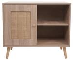 Kommode M39 Braun - Holzwerkstoff - Holzart/Dekor - Holz teilmassiv - 80 x 67 x 38 cm