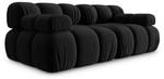 modulares Sofa BELLIS 2 Sitzplätze Schwarz