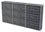 Gartenzaun DE781 Silber - Metall - 30 x 100 x 200 cm