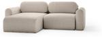 Ecksofa Carpin Mini Beige