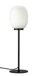 Lampe de Table DL39 Blanc - Verre - Métal - 15 x 52 x 62 cm
