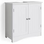 Meuble sous-lavabo Bianco blanc Blanc - Bois manufacturé - 60 x 60 x 30 cm