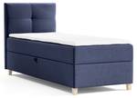 Boxspringbett Candy Mini Blau - Breite: 83 cm