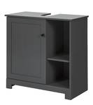 Meuble sous Vasque BZR38-DG Gris - Bois manufacturé - 60 x 60 x 30 cm