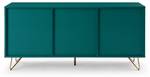 Sideboard Sofia Blau - Holzwerkstoff - 150 x 70 x 40 cm