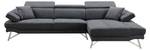 Sofa H92 Grau - Textil - 300 x 94 x 174 cm