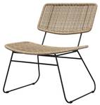 Gartenstuhl SPRINKLE Beige - Polyrattan - 63 x 68 x 67 cm