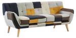 Sofa SERTI Textil - 80 x 81 x 188 cm