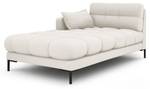 Chaiselongue MAMAIA Hochglanz Beige