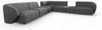 modulares Ecksofa SHANE 7 Sitzplätze Schiefergrau