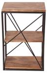 Wandregal Home Braun - Massivholz - Holzart/Dekor - 40 x 62 x 35 cm