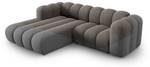 modulares Ecksofa LUPINE 3 Sitzplätze Grau