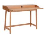 Bureau design compact bois clair Marron