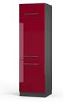 Armoire pour frigo Fame-Line 35569 Anthracite - Bordeaux brillant