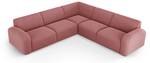 Ecksofa ERIN 4 Sitzplätze Pink