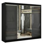 Kleiderschrank VESLI Schwarz - Grau - Breite: 250 cm