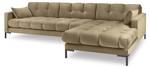 Ecksofa MAMAIA 5 Sitzplätze Beige