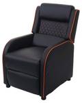 Relaxsessel J27 Schwarz - Orange