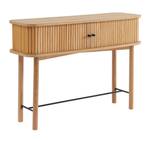 Table console Mati Marron - En partie en bois massif - 110 x 78 x 35 cm