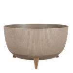 Blumentopf Doppio Taupe - 47 x 22 x 47 cm