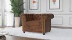 Sessel Ingrid, Chesterfield Braun