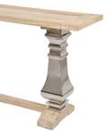 Console GLAMOUR CONT160 Beige - Bois massif - Bois/Imitation - 160 x 85 x 45 cm