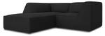 Ecksofa RUBY 3 Sitzplätze Schwarz