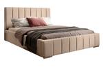 Polsterbett Doppelbett Belten Beige - Breite: 155 cm