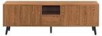 Meuble TV Hedemora Marron - Bois manufacturé - 140 x 46 x 30 cm