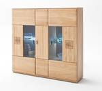 Esszimmer Bonn 142 (10-teilig) Braun - Holzart/Dekor - Holz teilmassiv - 405 x 208 x 44 cm