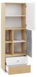 Standregal Step 03 Braun - Holzwerkstoff - 60 x 182 x 40 cm