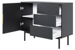 Sideboard VIVA SB104 1D3D Schwarz