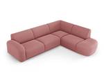 Ecksofa ERIN 4 Sitzplätze Pink