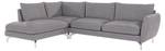 Ecksofa Avanti, 6-Sitzer Grau - Massivholz - Textil - Holz teilmassiv - 277 x 87 x 200 cm