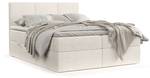 Boxspringbett Jonah Creme - Breite: 180 cm