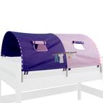 2-er Stofftunnel Kleider Pink - Violett - Textil - 150 x 70 x 90 cm